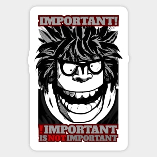 Important! !important is not important Sticker